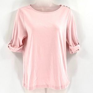 CHRISTOPHER & BANKS 3/4 Sleeve Top 0061